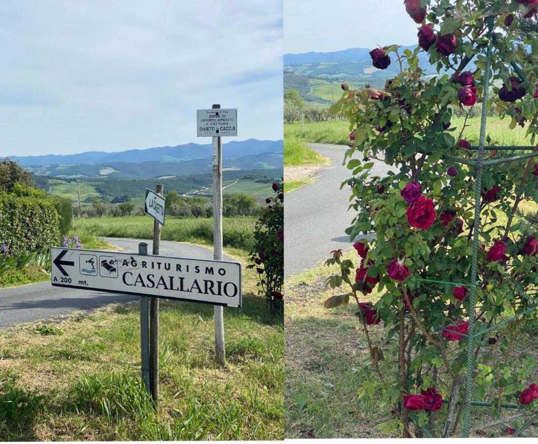 Agriturismo Casallario Volterra Eksteriør bilde